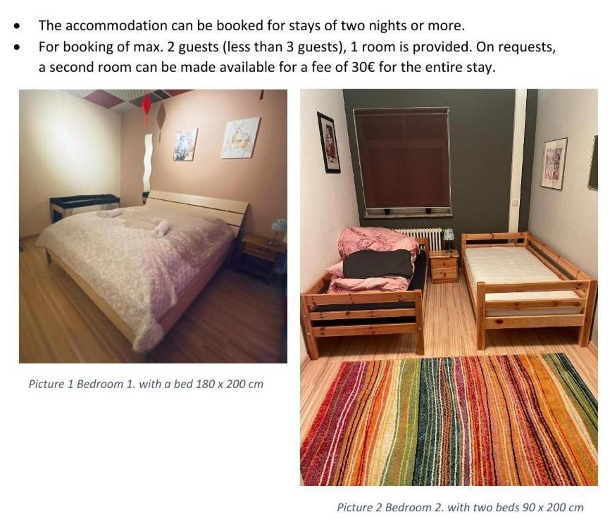 Flat For Up To 4 People In Dresden-Striesen Leilighet Eksteriør bilde